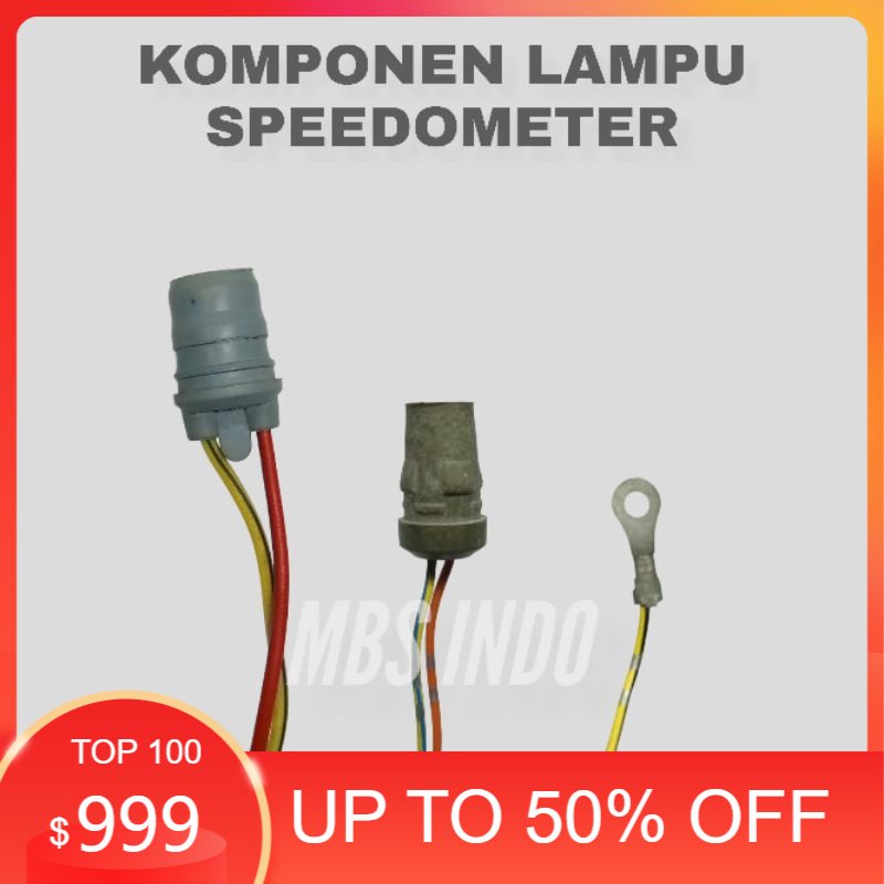 FITING RUMAH LAMPU SPEEDOMETER UNIVERSAL BESAR KECIL SKUN BULAT SPEDOMETER KOMPONEN SPEEDOMETER UNIV