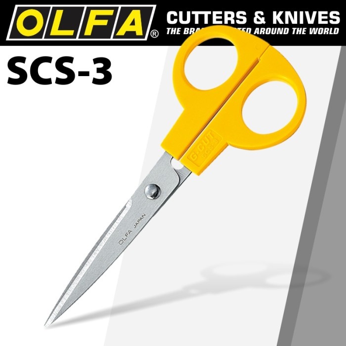 

Wow Gunting Stainless Scs-3 Olfa (2.5 Inch) Blade Scissors Stainless Steel Hot Sale