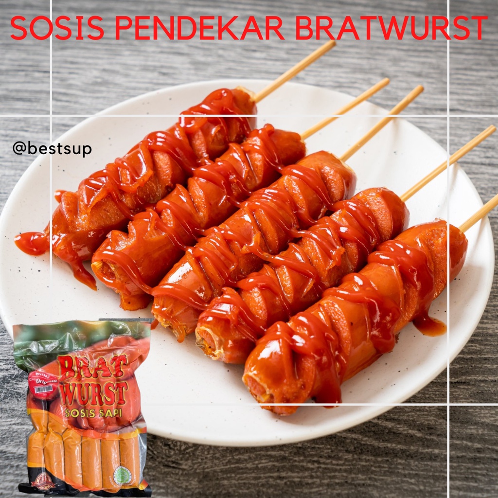 

King Food Sosis Sapi Pendekar Bratwurst 500 gr