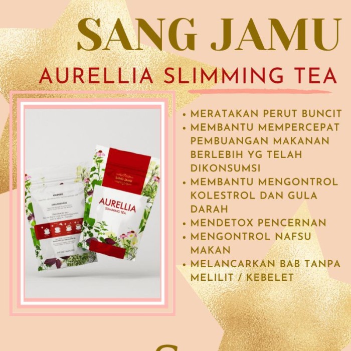 

ORIGINAL MURAH AST Slimming Tea Pelangsing Badan Herbal Teh Detox Ampuh - 1 pcs