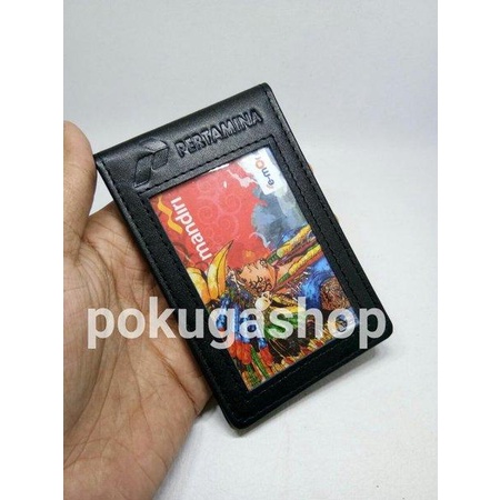 

Nametag Pertamina -Dompet Id Card -Name Tag Instansi -Id Card Holder -Id Tag Holder -Nametag Kulit Asli Garut
