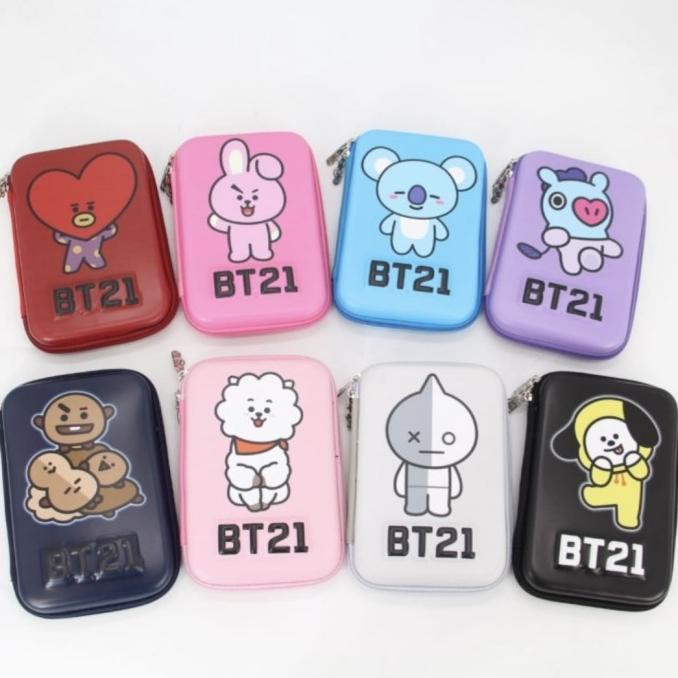 

Kotak Pensil Model Smiggle Karakter BTS BT21