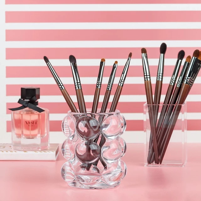 MOJIM - Makeup Brush Wooden Handle Goat Horse Hair Kuas Makeup Bulu Asli Natural OVW