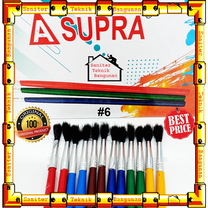 

Hot Sale Kuas Lukis-Kuas Lukis Cat Supra Murah