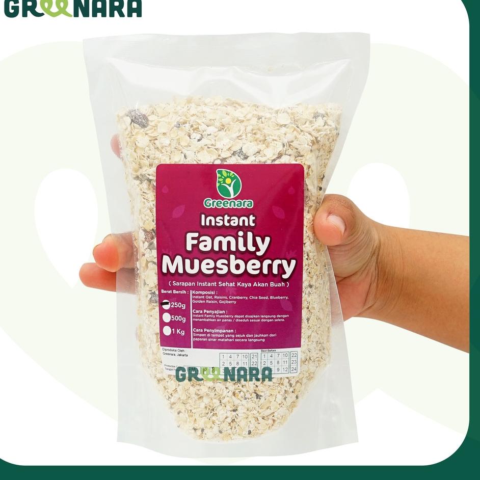 

Ready Now--Instant Family Muesberry 250gr