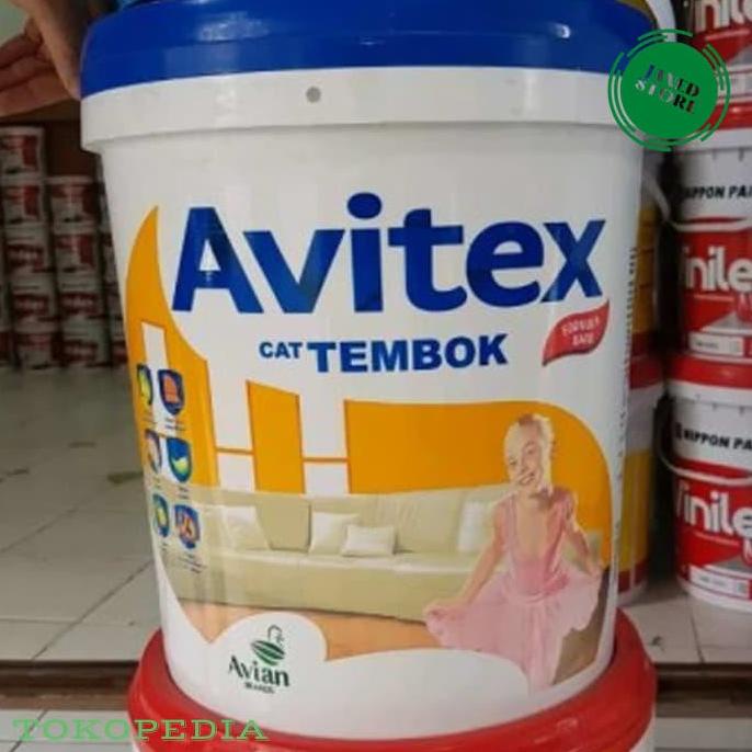 SPAREPART MOTOR 10616 AVITEX CAT TEMBOK INTERIOR WARNA PUTIH PAIL 25