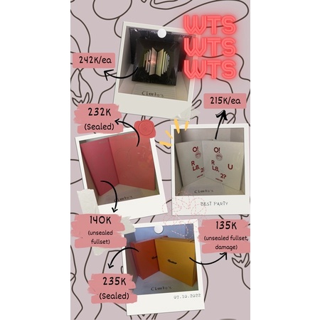 [READY] [SALE] ALBUM BTS PROOF, PERSONA, BUTTER, ORUL SEALED