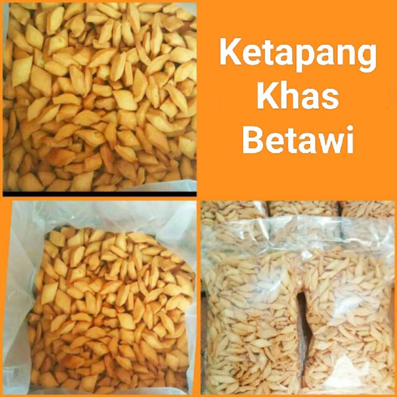 

KETAPANG Betawi Super ENAK GURIH ,Renyah (1KG)/Khas Betawi