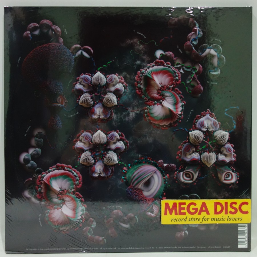 LP Bjork – Fossora 2LP Album Vinyl Piringan Hitam PH