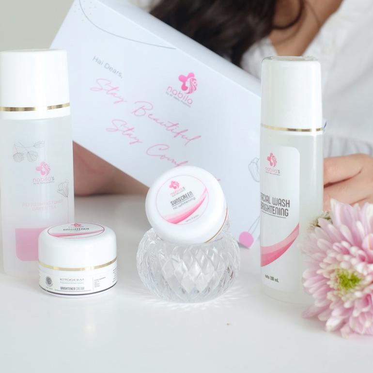 COD NIGHT CREAM BRIGHTENING SERIES | KRIM MALAM | NABILA | NABILA SKINCARE | SKINCARE NABILA (ART. F