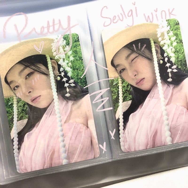 seulgi fmr photocard