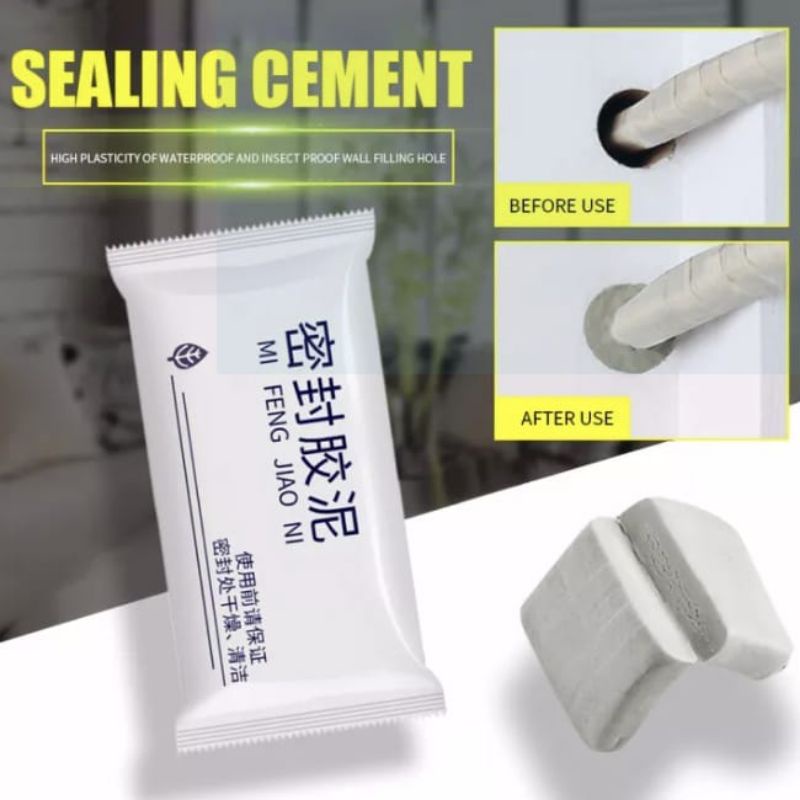 SEALANT DEMPUL PADAT SEMEN TEMBOK DINDING / MI FENG JIAO NI DEMPUL PADAT PENAMBAL LUBANG SERBAGUNA