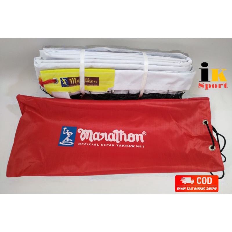 Marathon Net Premium.Net Takraw Marathon Berkualitas.Net Bola Takraw Murah.Net Marathon