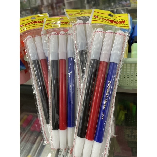 

Spidol snowman set isi 3