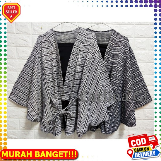 Theoce Cardy Cardi Cardigan Outer Sweater Sweter Switer Baju Atasan Knit Rajut Motif Import Tebal Me