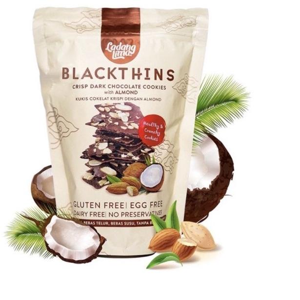 

✨STAR✨ Ladang Lima Blackthins Cookies Gluten Free 100 gram gas !!
