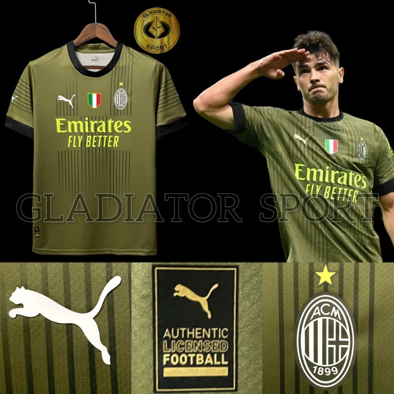 Jersey Milan 3rd New 2022-2023 Grade Original