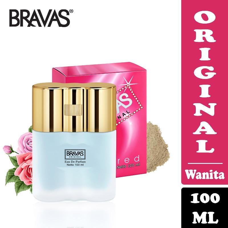 BRAVAS Eau De Parfum ORIGINAL 100ml - Parfum Pria Wanita BPOM Kosmetik Arjuna