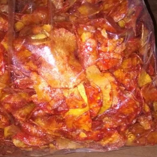 

EXCLUSIVE!keripik singkong balado sinjay bumbu lengket 1kg|SQ6