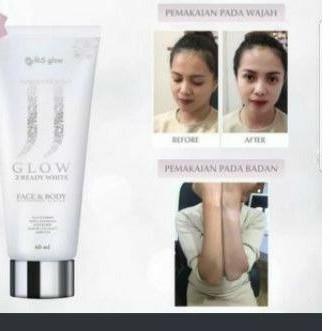 11.11✔️JJ GLOW MSGLOW ORIGINAL ,CREAM PEMUTIH INSTAN PERMANEN/PELEMBAB KULIT/PENCERAH KULIT|RA8