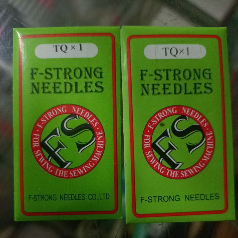 jarum pasang kancing TQ x 1 nomor 11,14 merk F-strong