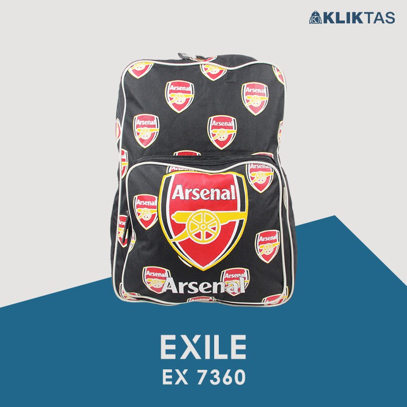 [KLIKTAS] Tas Ransel Pria Murah Exile 7360 Backpack Full Printing Tim Bola Eropa Promosi Diskon Sekolah Kerja Kuliah