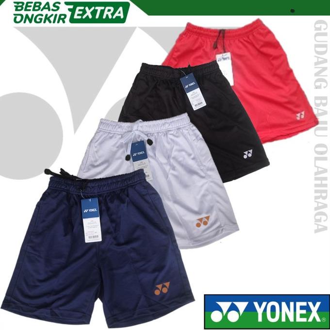 CELANA PENDEK BADMINTON CELANA BULUTANGKIS DRY FIT PRIA YONEX