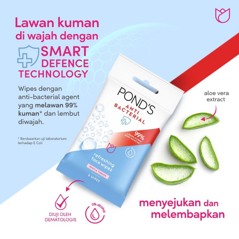 Ponds Face Refreshing Anti Bacterial