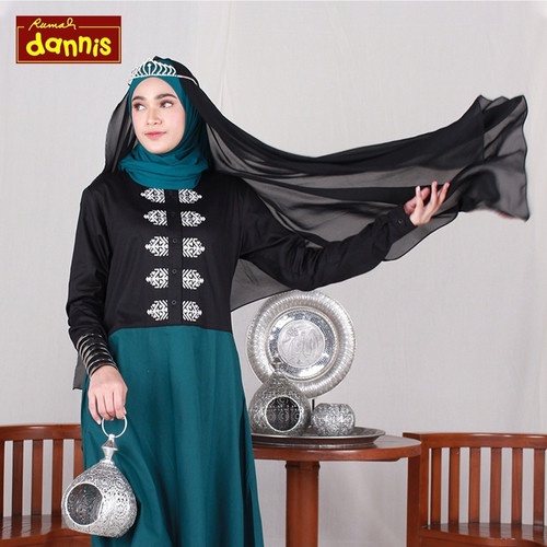 Abaya  A D'Ningrat Dannis terbaru/ gamis dannis
