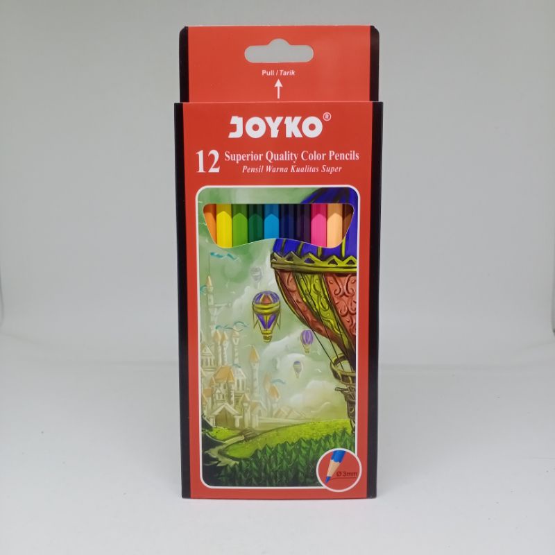 

Pensil Warna Joyko isi 12