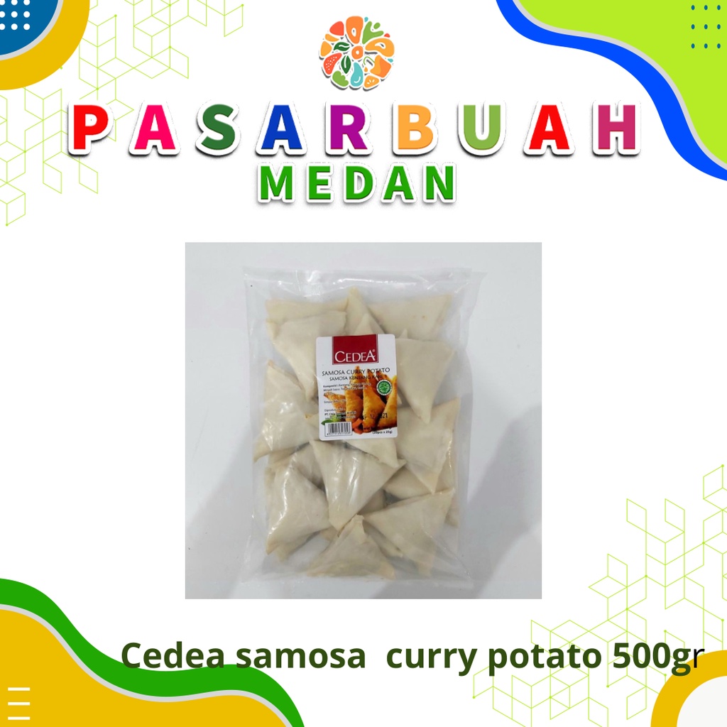 

Distributor CEDEA SAMOSA CURRY POTATO / SAMOSA KENTANG KARI 500 GRAM - Pasar Buah Medan