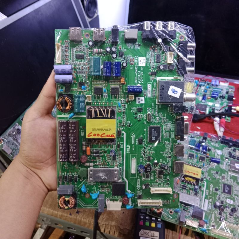 MB MESIN TV COOCAA 32E360 - MAINBOARD 32E360 MOBO MOTHERBOARD TV LED
