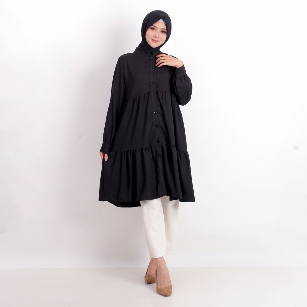 Long Tunik Busui Wanita 811 Tersedia 3 Size Mrs3