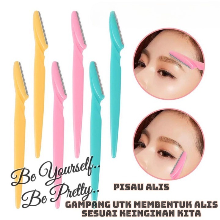 PISAU CUKUR ALIS IMPORT/TINKLE EYEBROW RAZOR - 1PCS PISAU ALIS