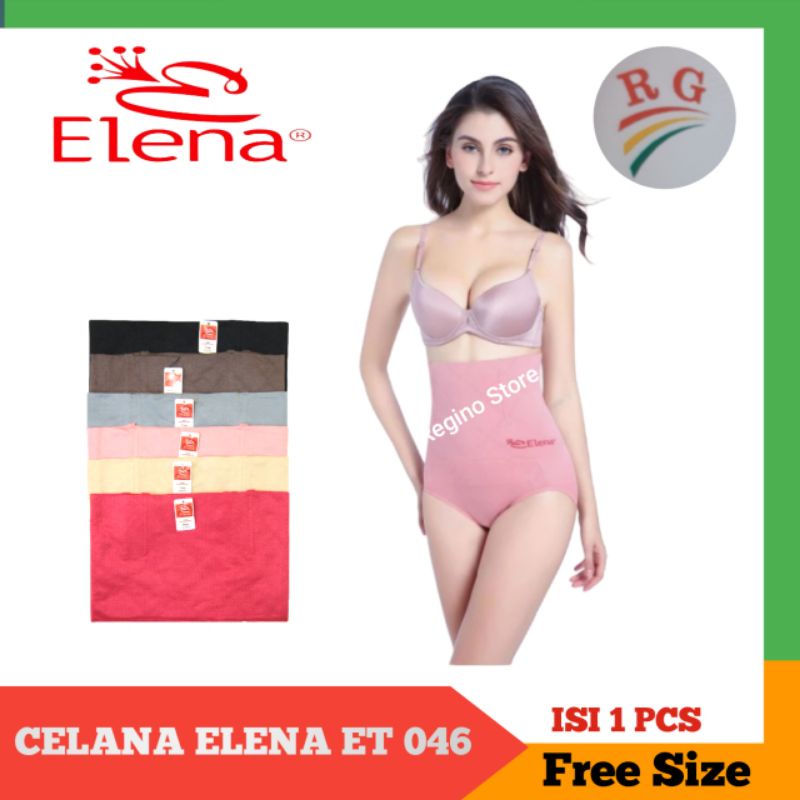 Celana Wanita Semi Korset ELENA ET 046 Body Shaping Slimming Panty 1 Pcs