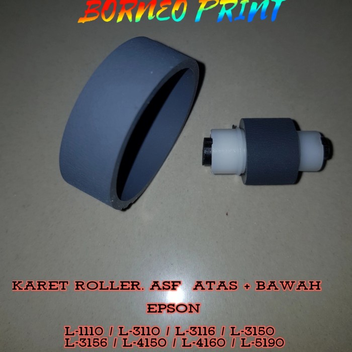 Sparepart Karet Roller Atas Bawah Epson L1110 L3110 L3116 L3150 New Original