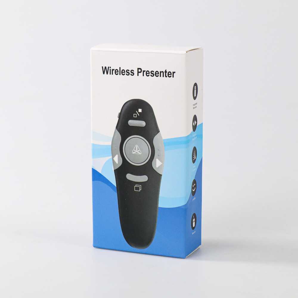 Alat Presentasi Wireless Laser Presenter Wireles Pointer Mini Remote Control Leser Proyektor Power Point Perlengkapan Kantor