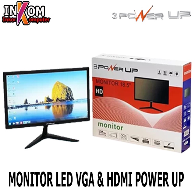 MONITOR LED POWER UP 18.5iNCH/19inch/20inch/22inch