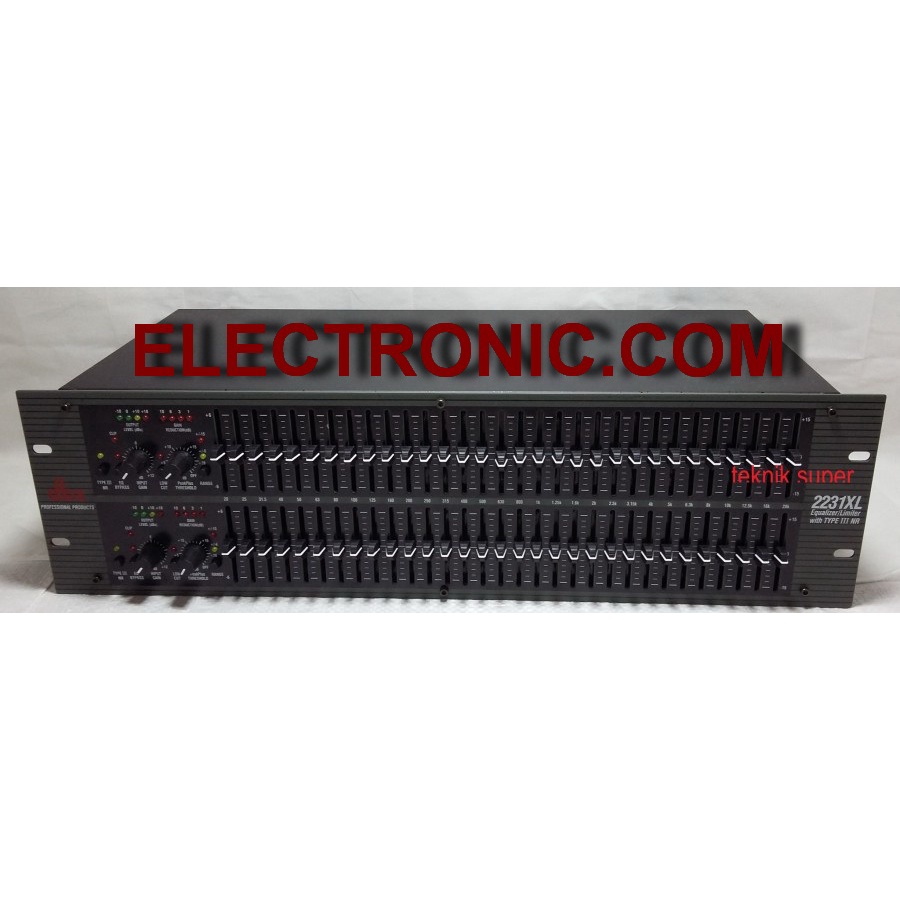 equalizer dbx2231xl dbx 2231xl 2231 grade a
