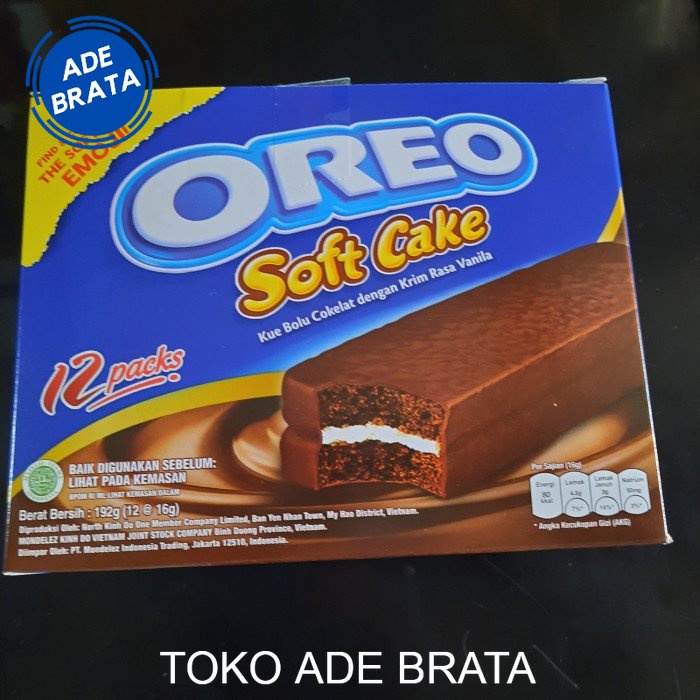 

oreo soft cake isi 12 pcs
