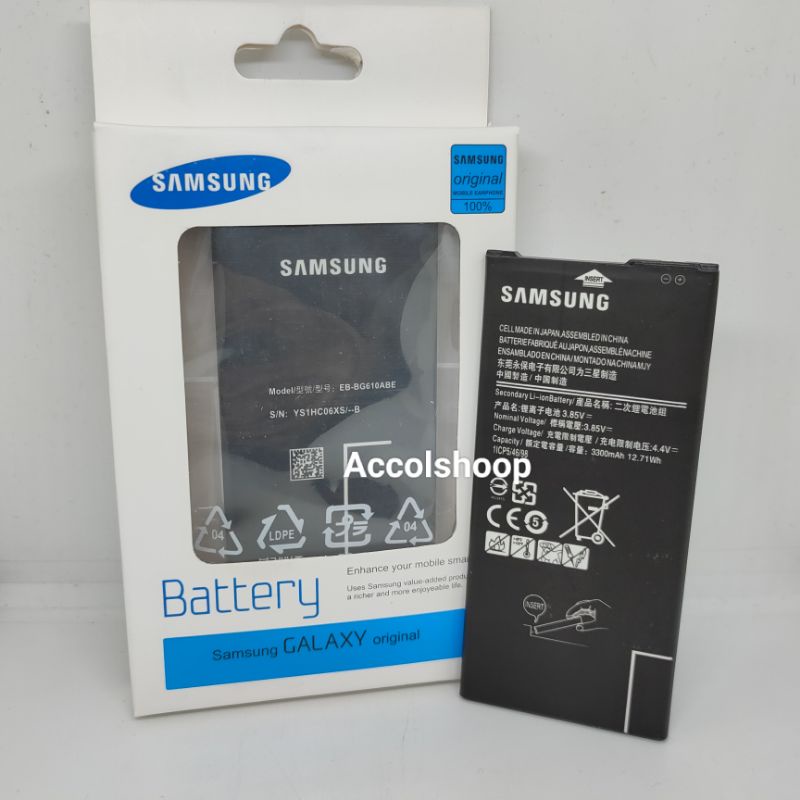 Baterai ORI Samsung J7 Prime J4 Plus J6 Plus A710 G610 J415 J610