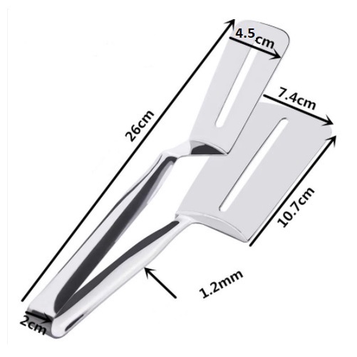 Spatula Penjepit / Pencapit Gorengan Stainless Serbaguna
