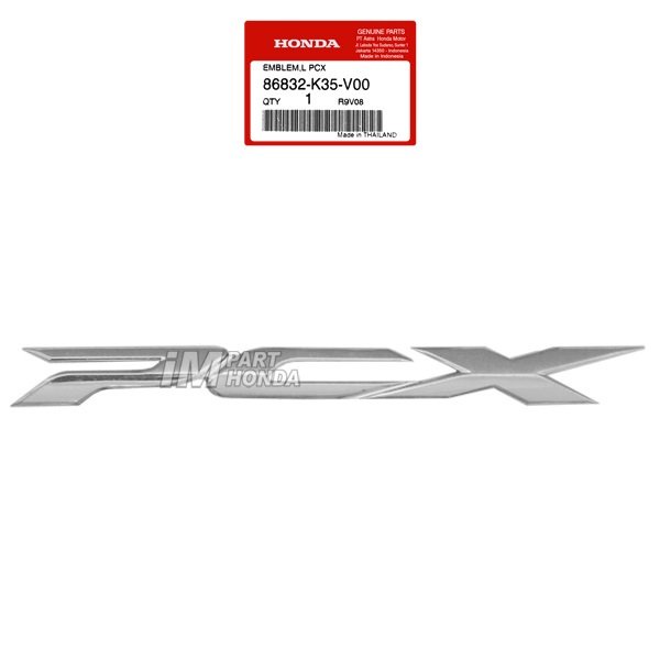 86832-K35-V00 Emblem 3D PCX 150 CBU Thailand 2014 - 2018 Kiri