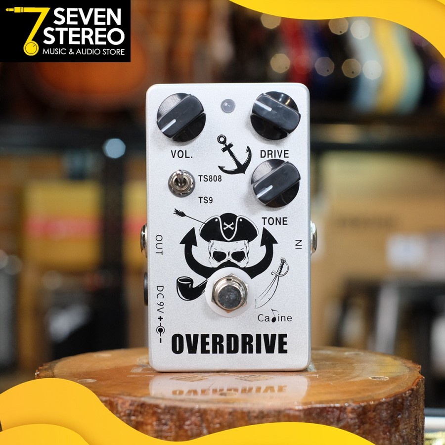 Caline CP76 CP-76 Captain Silver Overdrive Based On Tubescreamer