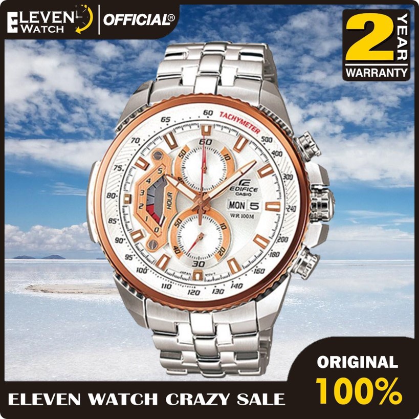 [Promo] JAM TANGAN CASIO EDIFICE EF-558D-7AV / EF558D-7AV  Garansi 2 Tahun [COD][100% Authentic]