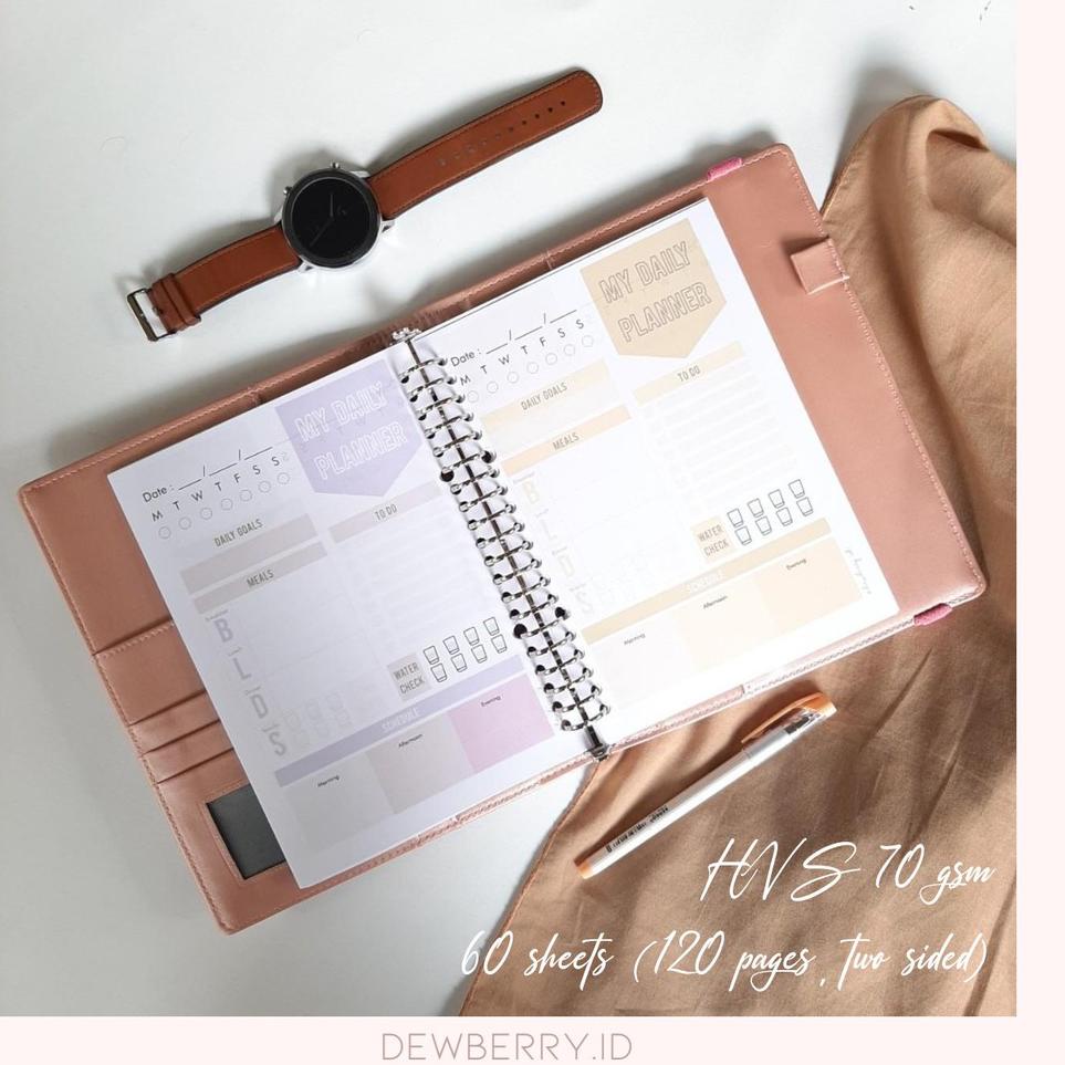 

5d✣Terupdate➮ DAILY PLANNER (PAPER ONLY, SIZE : A5&B5) | dewberry.id 35
