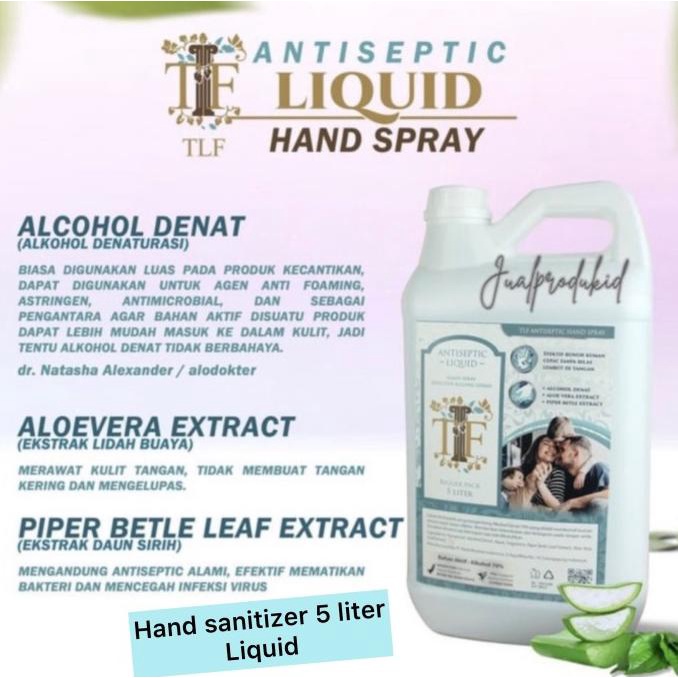 Hand Sanitizer 5 liter Cair