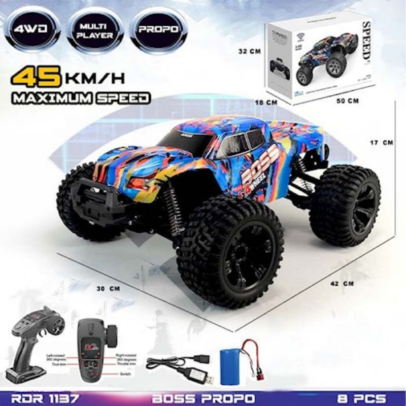 PROMO MOBILl MOBILAN RDR1137 RC Propo Ultimate 4x4 Offroad Buggy Rock Crawler