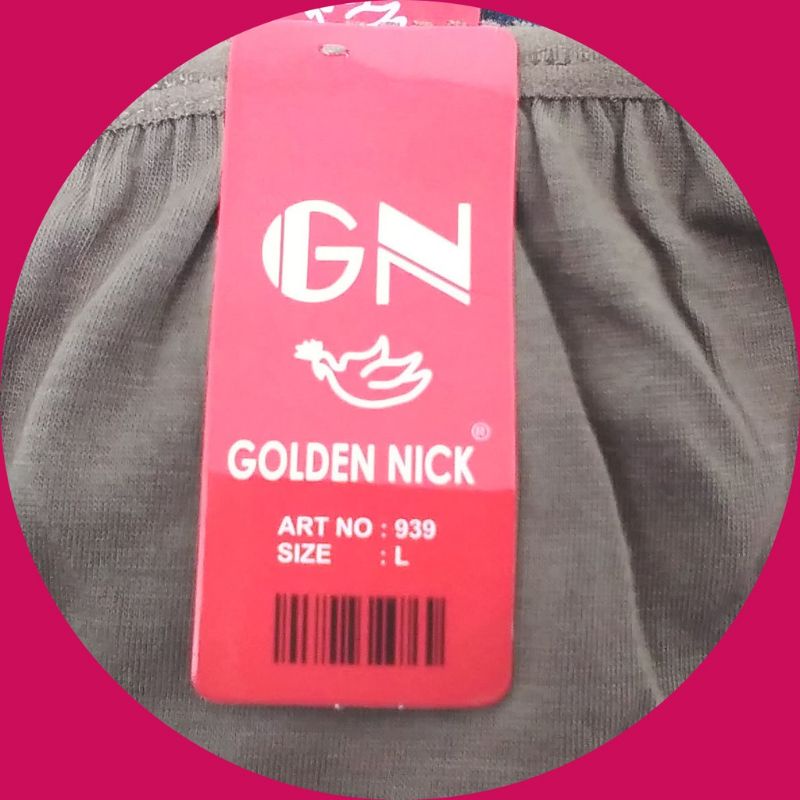 CELANA DALAM GOLDEN NICK LUSINAN MURAH  CD 6 Pcs Ukuran M L XL XXL