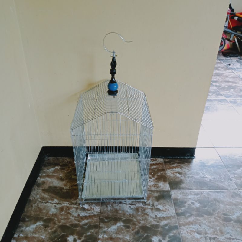 KANDANG BESI LIPAT/KANDANG BURUNG BESI